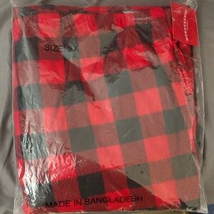 Wondershop Red and Black Plaid Pajama Pants